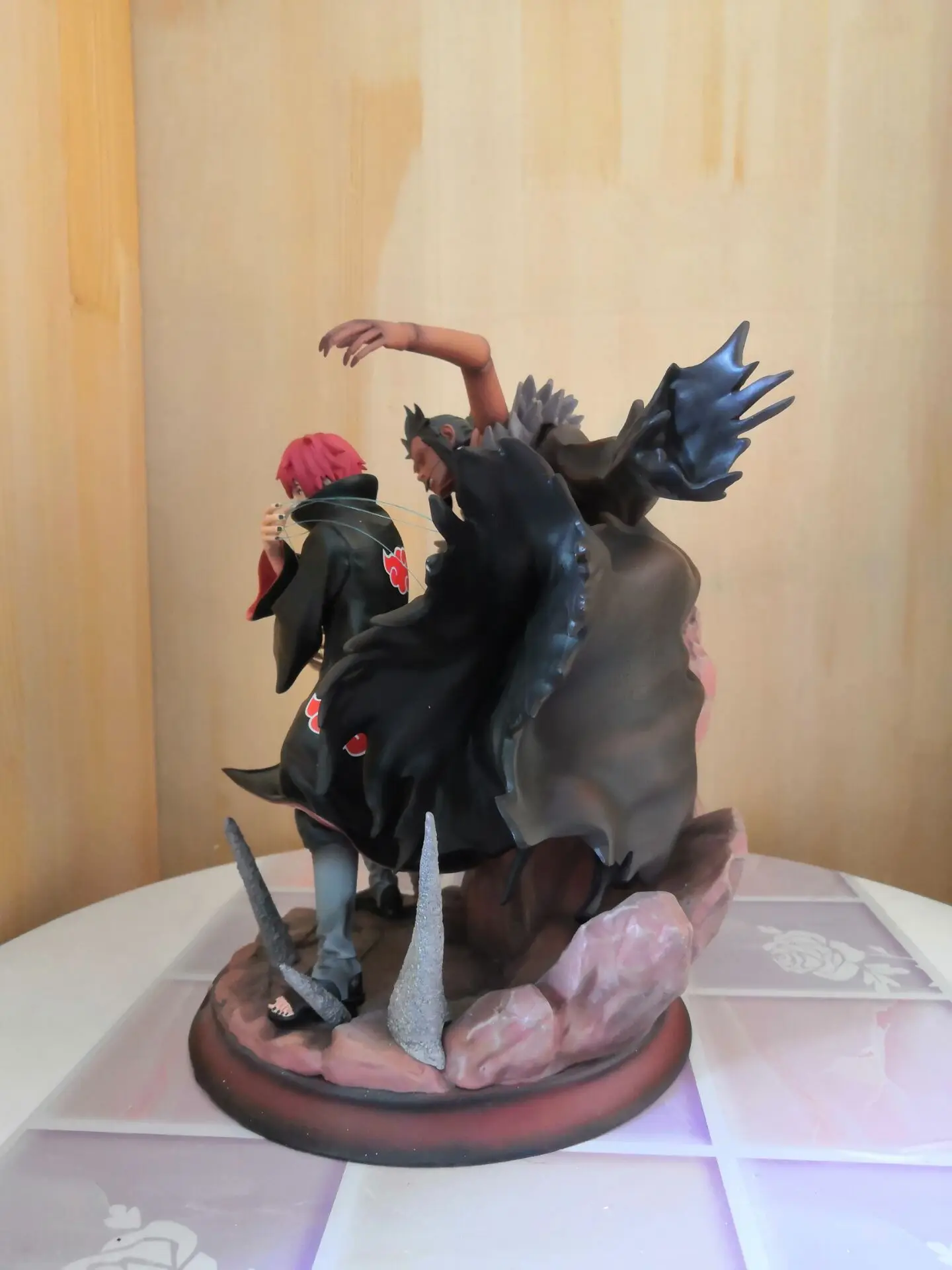 1" Статуя Наруто Akatsuki бюст Сасори полноразмерный портрет акасуна нет Сасори GK Коллекционная модель игрушки коробка 29 см Z2590