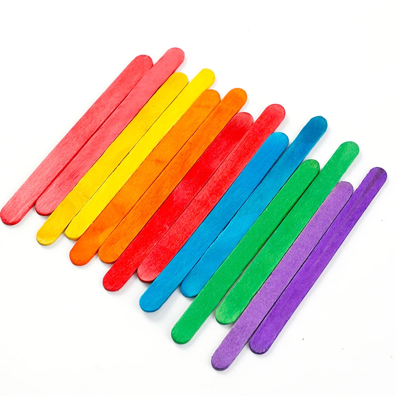 Палочки для мороженого деревянные палочки ручной работы детского рукоделия