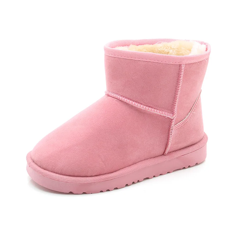 

Детские зимние Ботинки Зимняя мужская и женская хлопковая обувь, сапоги на нескользящей подошве; Теплая обувь на мягкой подошве; Бархатные ...