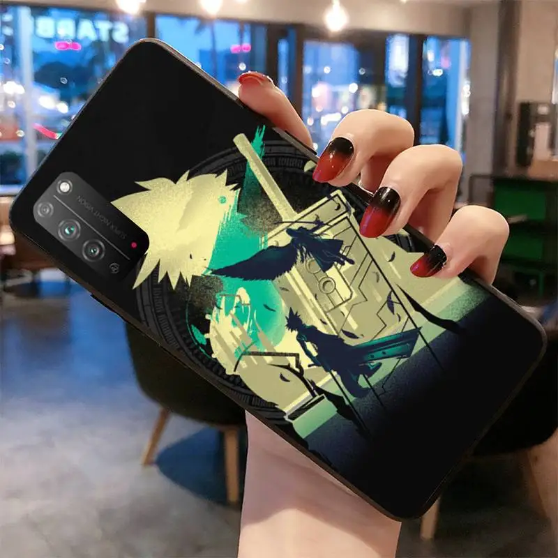 

Final Fantasy VII FF7 Anime Painted Phone Case for Huawei Honor 30 20 10 9 8 8x 8c v30 Lite view pro