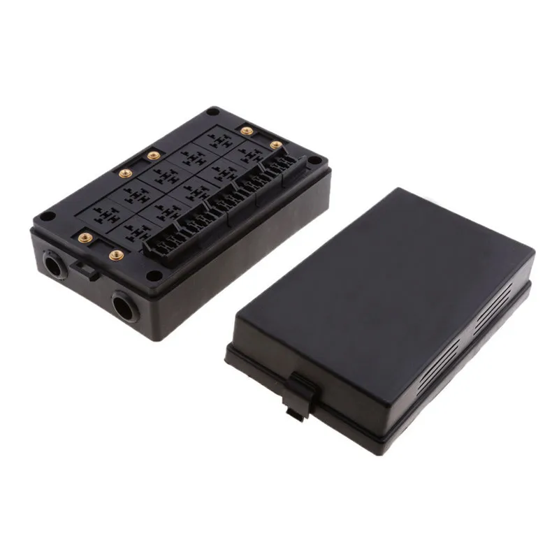 Новый автомобиль лезвие держатель предохранителя релейный разъём Black Box 18 способ