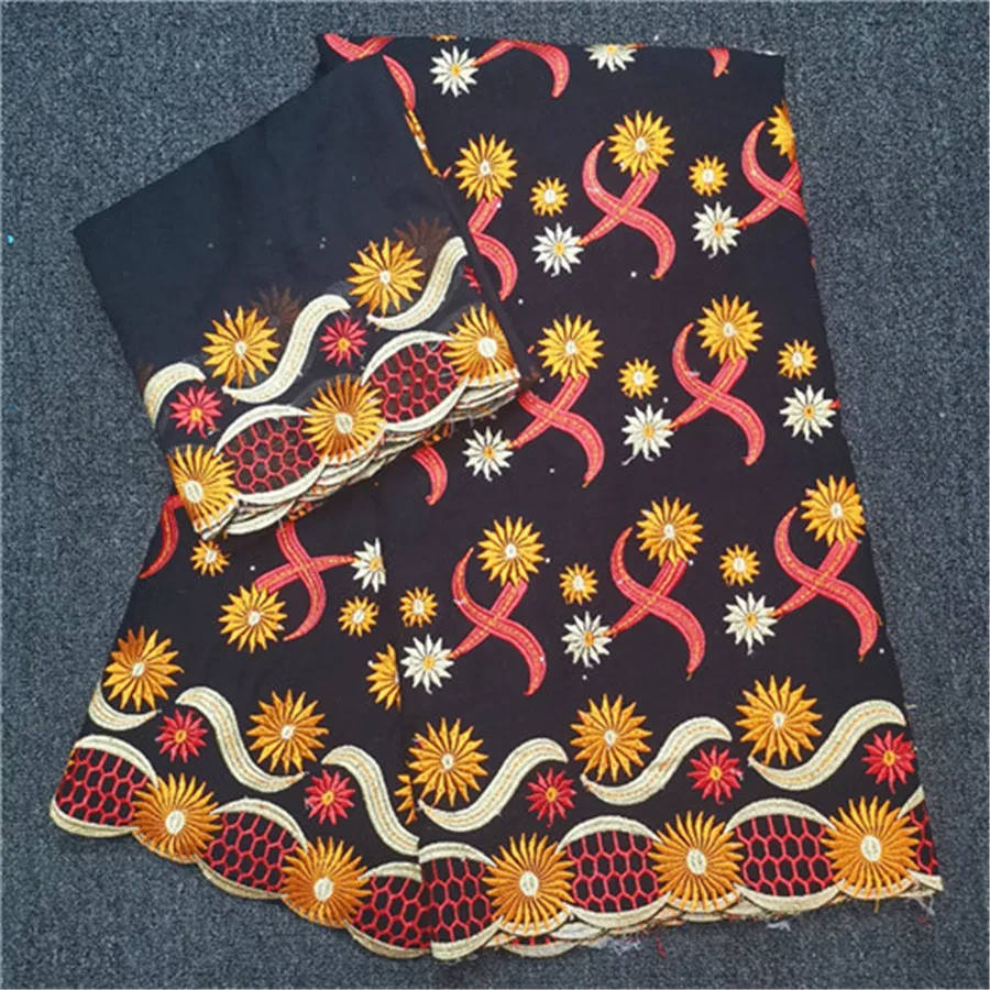 STILL FLY nigeria cotton fabric high quality lace dubai fabric soft emroidered swiss voile lace in switzerland 5+2yards/lot
