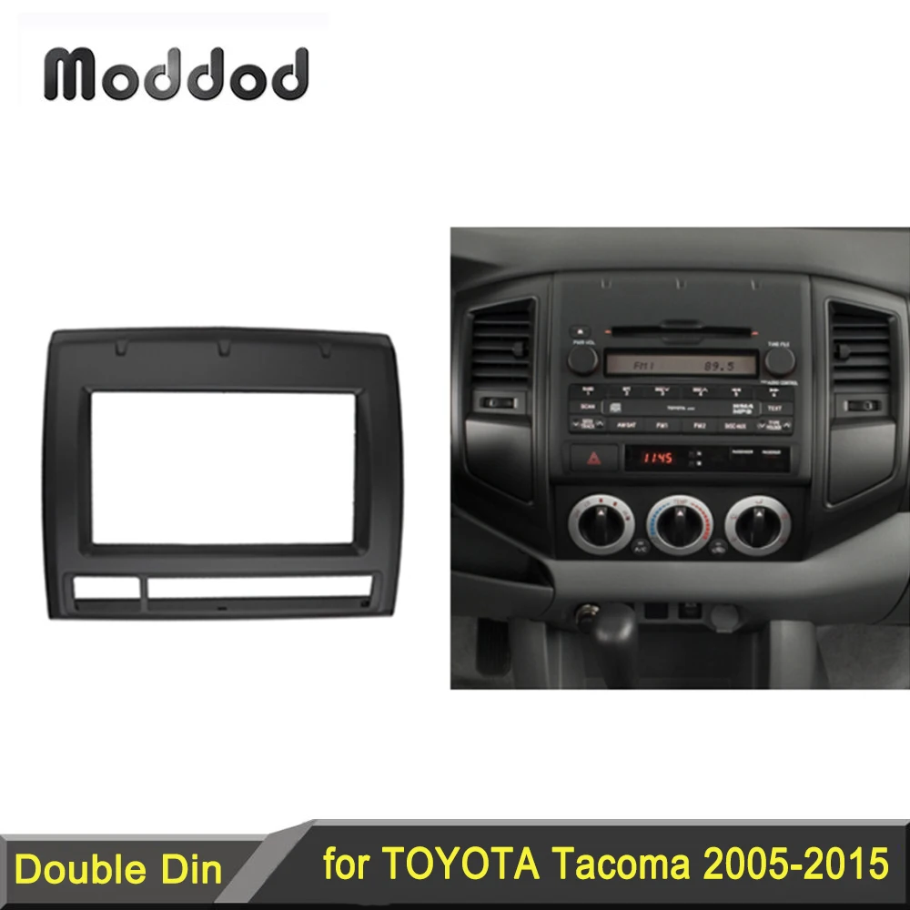 Двойная звуковая панель 2 Din для Toyota Tacoma 2005-2015 автомобильное радио DVD стереопанель
