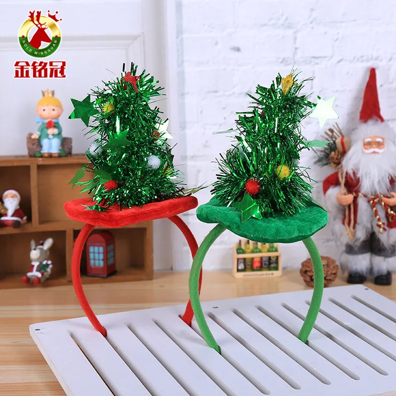 Рождественские товары Рождественский обруч для волос рождество украшения