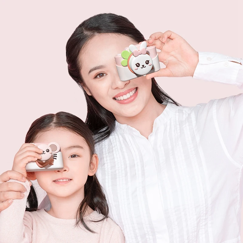 

Cartoon Dieren Kid Digitale Camera 2 Inch 1080P Hd with 32G Memory Card for Brithday Gift