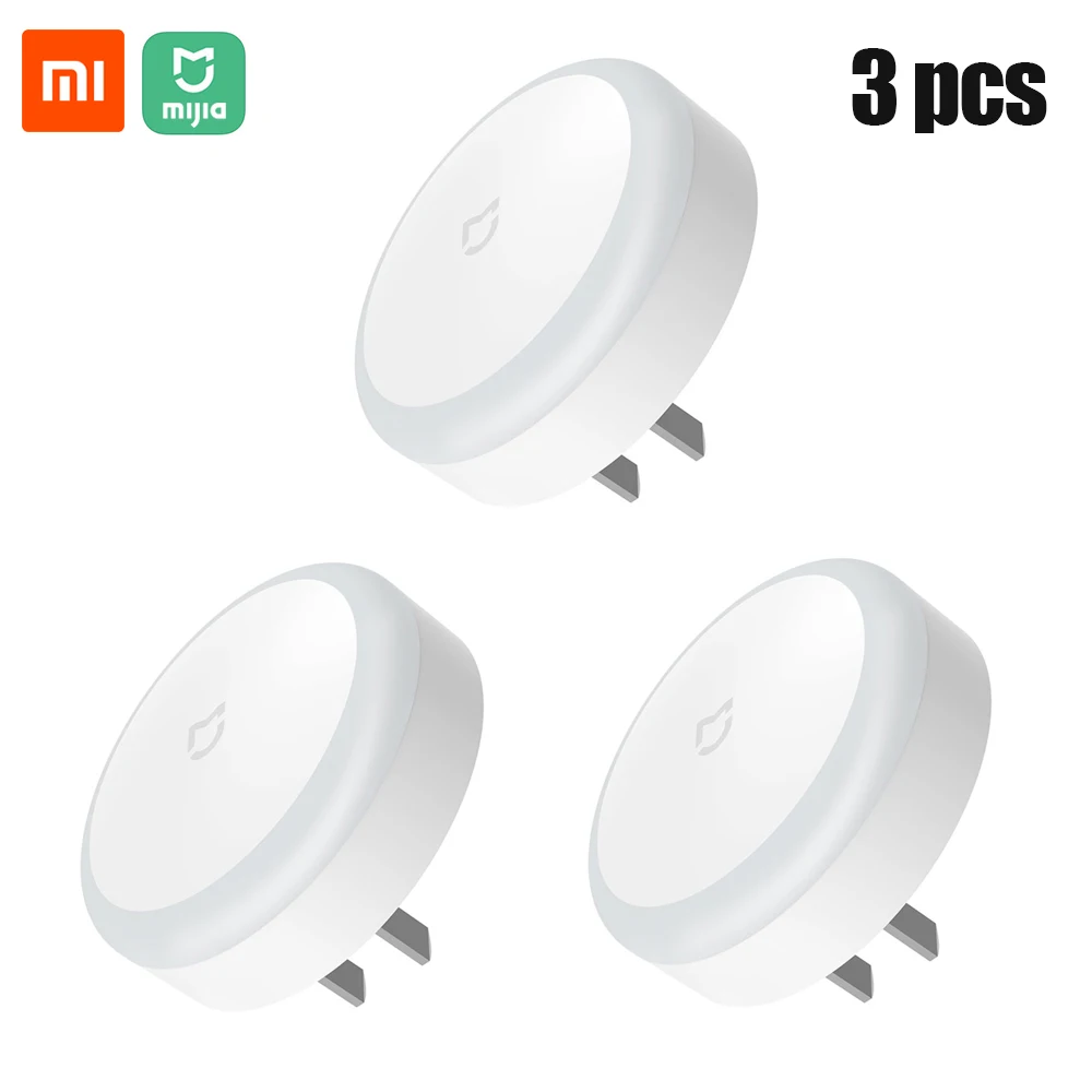 1/3 шт. Xiaomi Mijia плагин ночник датчик чувствительности мягкий свет