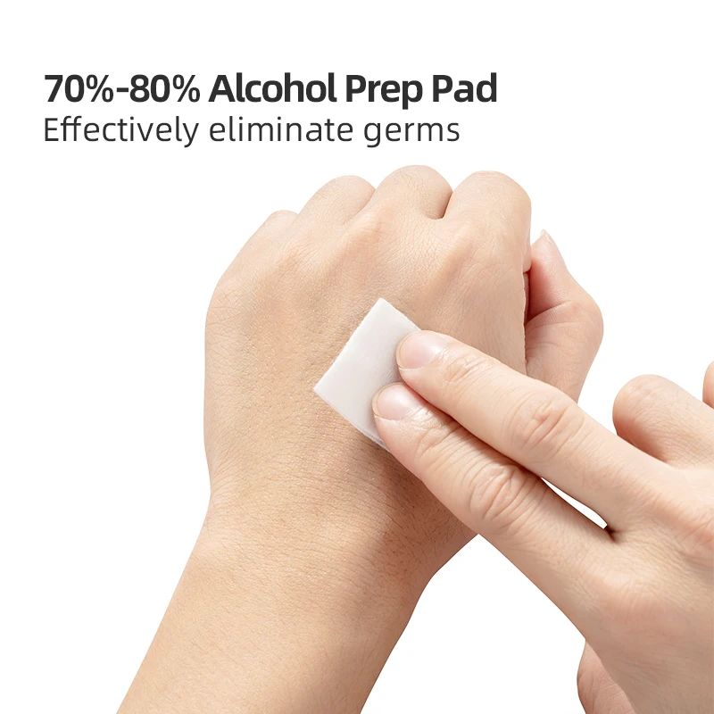 Одноразовые медицинские 75% с алкоголем тампон ватным тампоном для дезинфекции