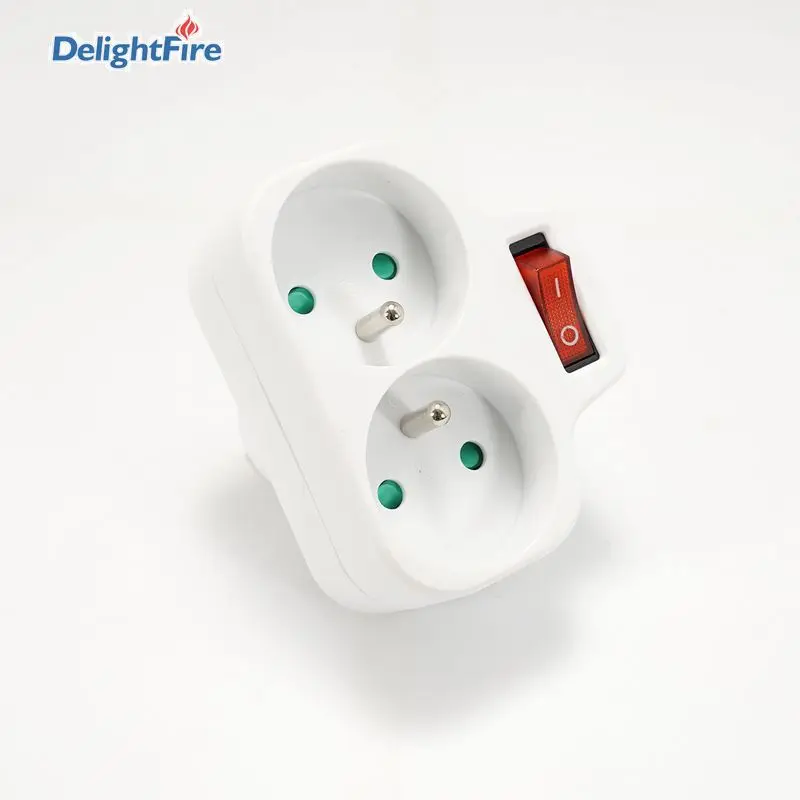 16A французская розетка адаптер с выключателем европейская питания электронная