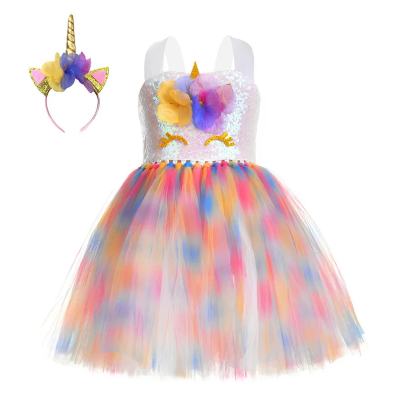 Карнавальный костюм на Хэллоуин для девочек темно синий воротник платье с