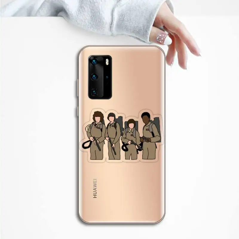 

Stranger things Phone Case Transparent for Huawei P honor 8 10i 20 30 40 smart 2019