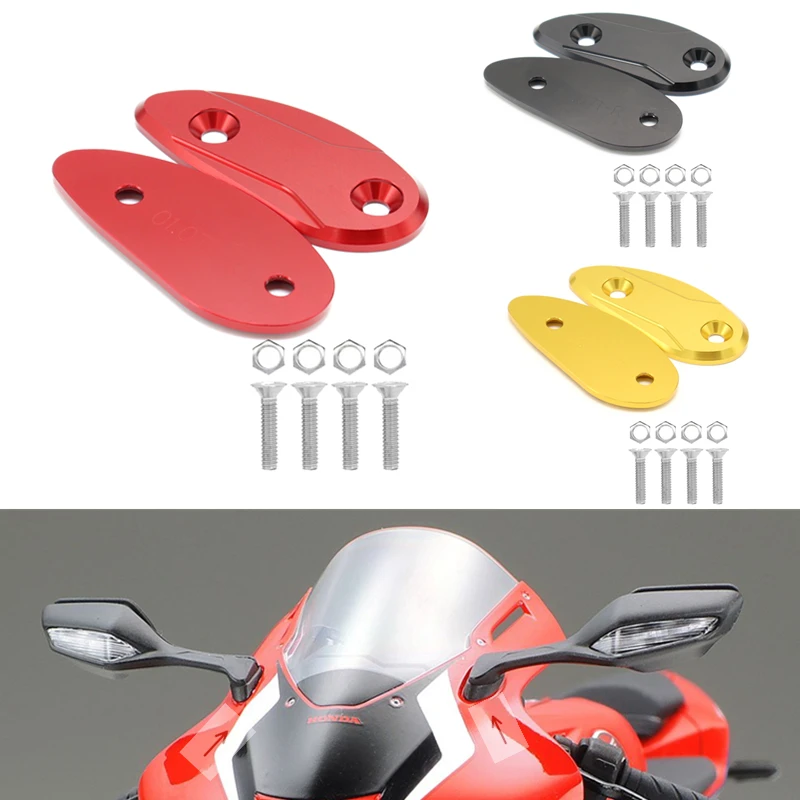 

Mtkracing rear view mirror chassis decorative mirror code for HONDA CBR1000RR CBR 1000RR 2008-2017 base mirror decorative block