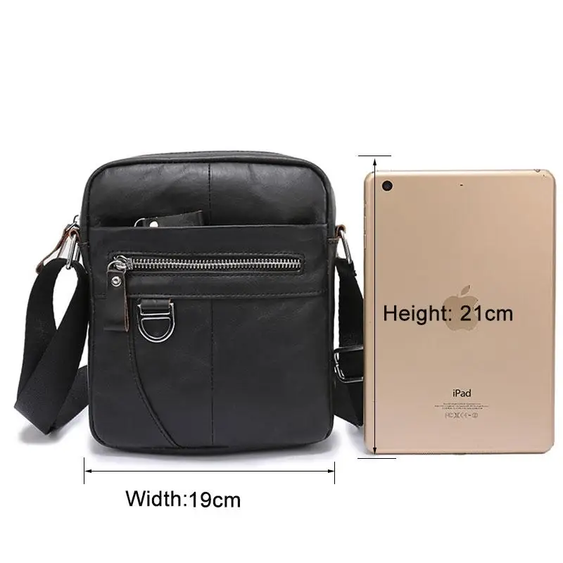 

Men Shoulder Bag Cow Leather Crossbody Bag Quality Male Bags Genuine Leather Handbag Crossbody Bag Men Messenger Bags Tote Bags