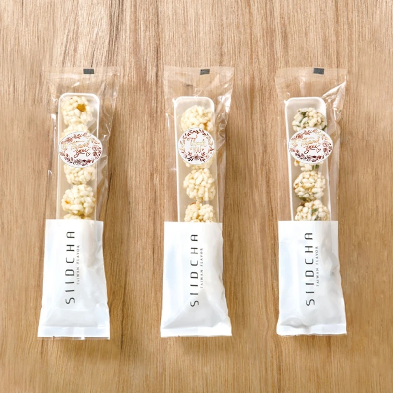 

500pcs Twig Thank You Stickers Handmade Round Seal Labels for Candy Gift Box Round Seal Labels