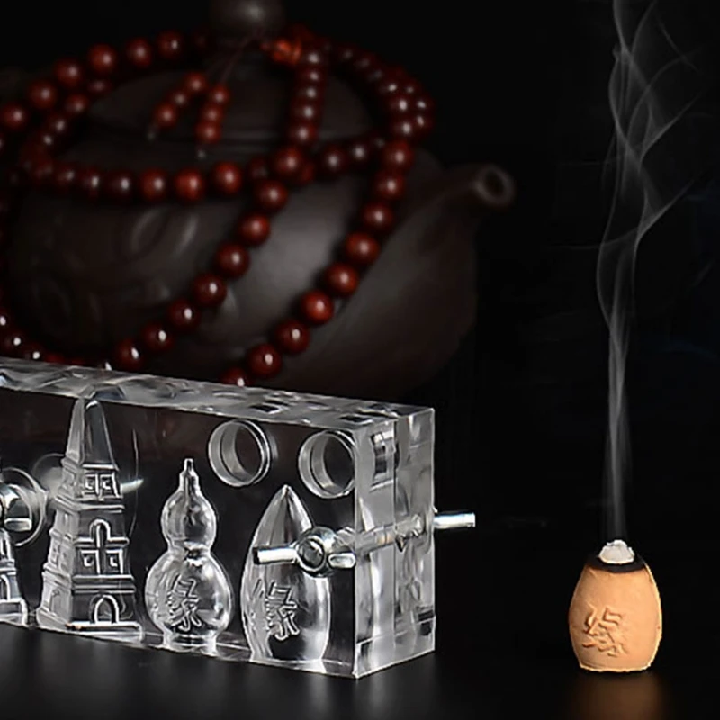 Акриловый конус для благовоний искусственная пагода с 6 отверстиями тыква