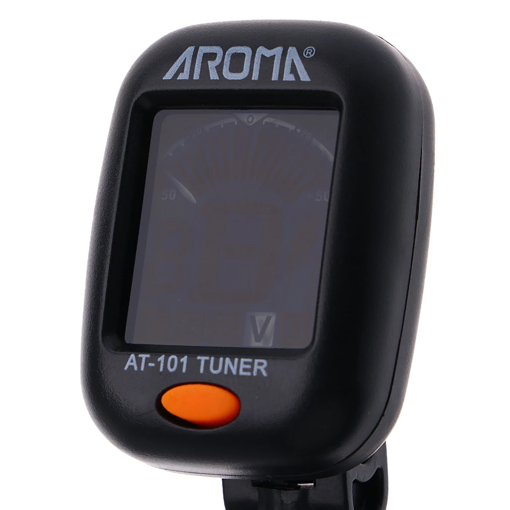 Цифровой клип на гитарный тюнер запчасти для акустической гитары вращающийся 360