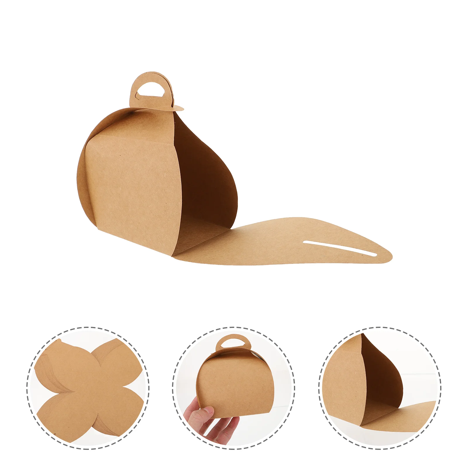 

20 шт. бумажные коробки для упаковки тортов