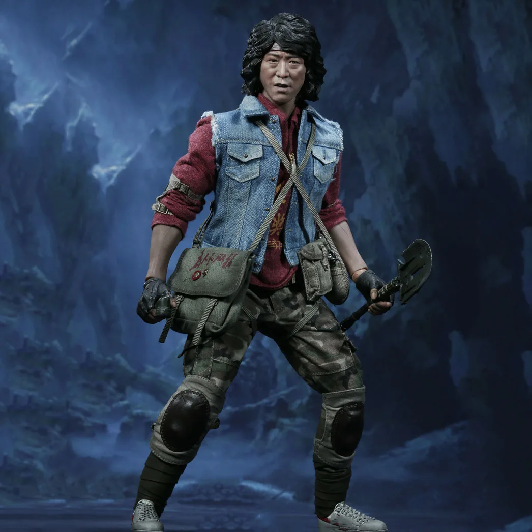 

POPTOYS 1/6 EX013 Archaeological Explorer Kaye-Touching Golden Captain Deluxe Version for Fans Collection Gifts