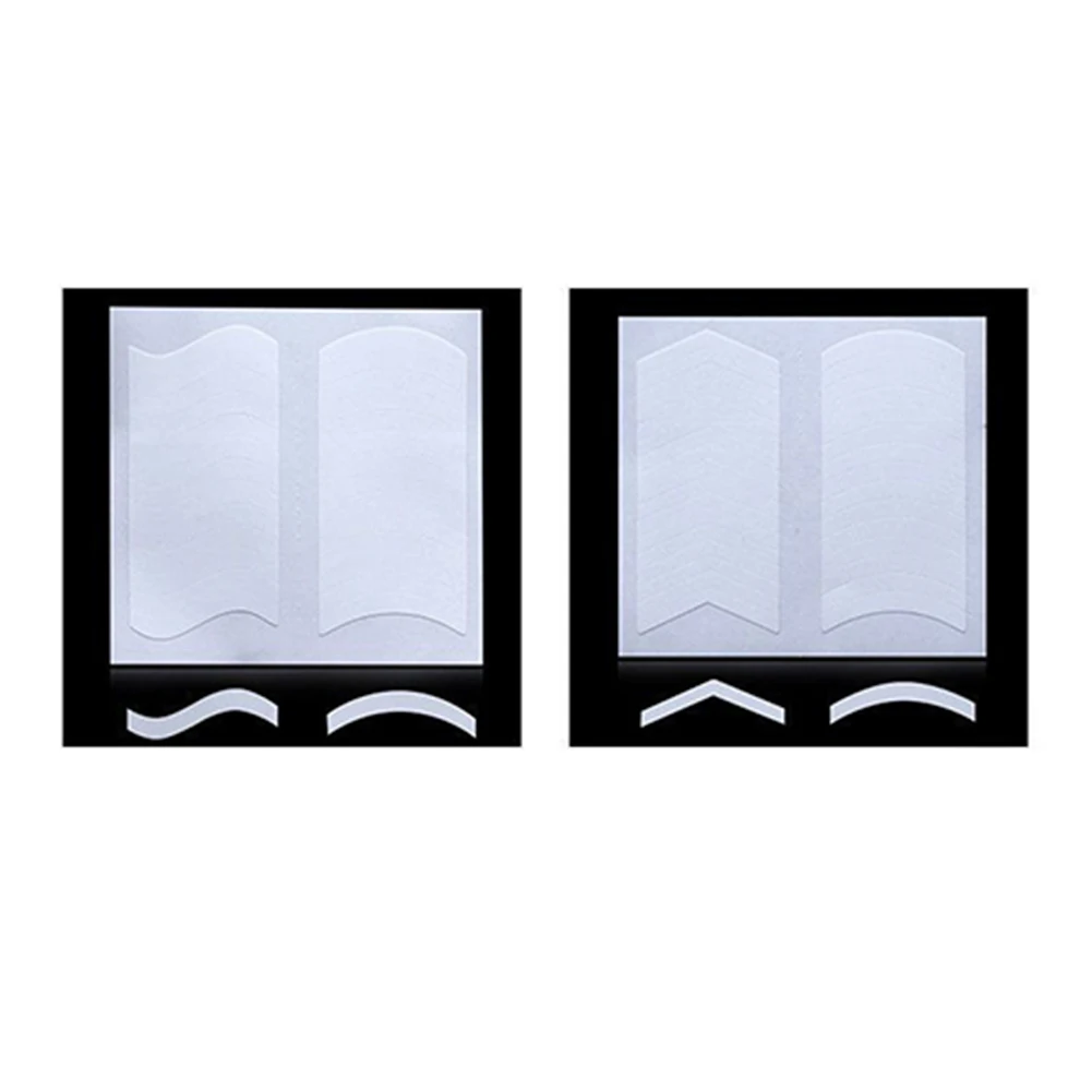 5 листов французский маникюр Дизайн ногтей наконечник формы Руководство стикер