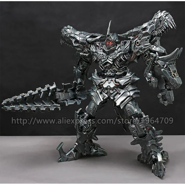 Wei Jiang Oversized 34cm Transformation movie toys dinosaur tank Mode anime Action Figure SS07 W8600 Robot kids toy Retail Box