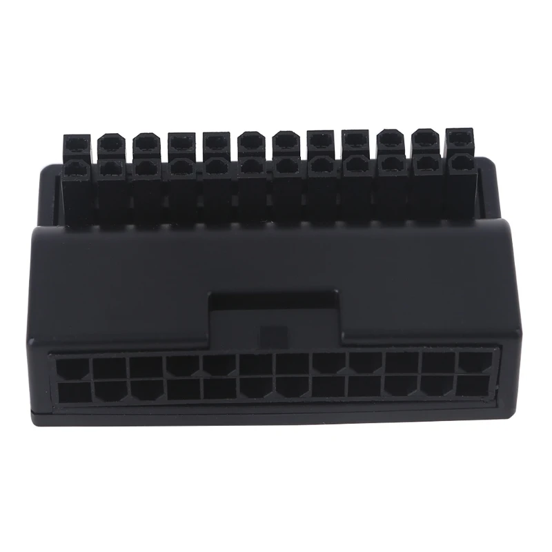 

Wiring Computer Motherboard Power Supply 24Pin Turn 90 Degree Connector Steering Head