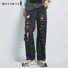Weekeep-pantalones vaqueros vintage para mujer...