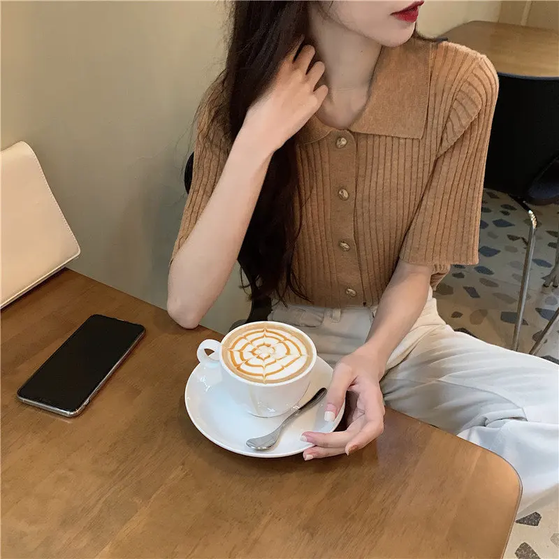 Эластичный шикарный базовый винтажный Универсальный однотонный модный уличный