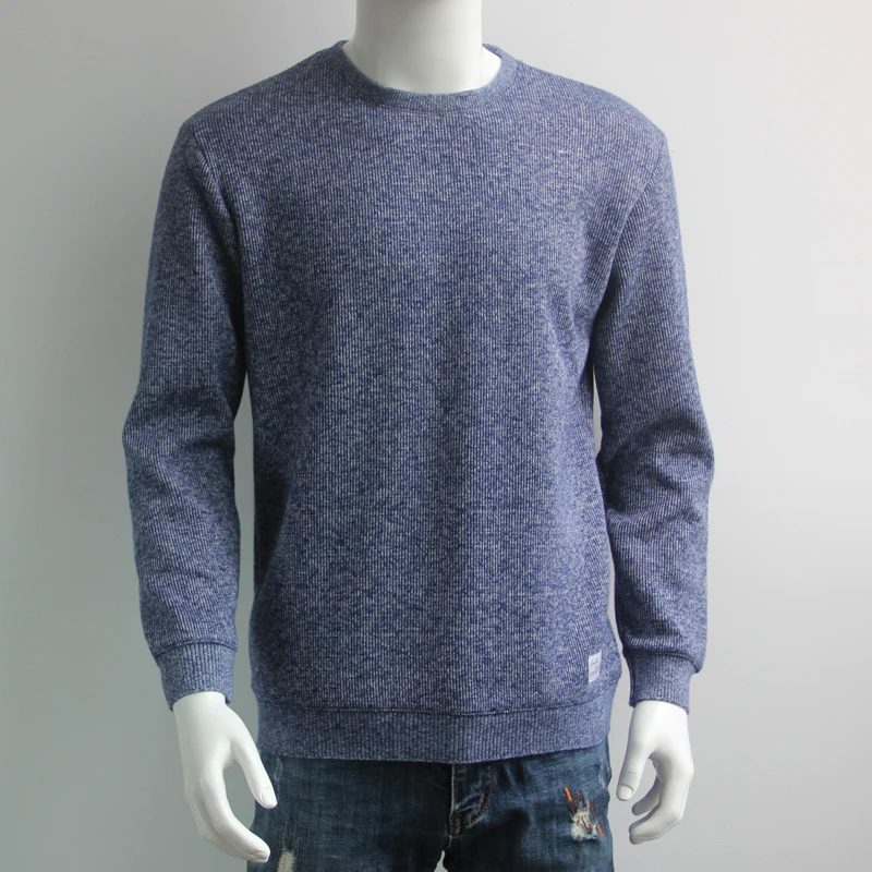 

Men's hoodie Autumn Winter Sweater Male Casual Knitwear 430 grams of thickened warmth Crew neck long sleeve pullover