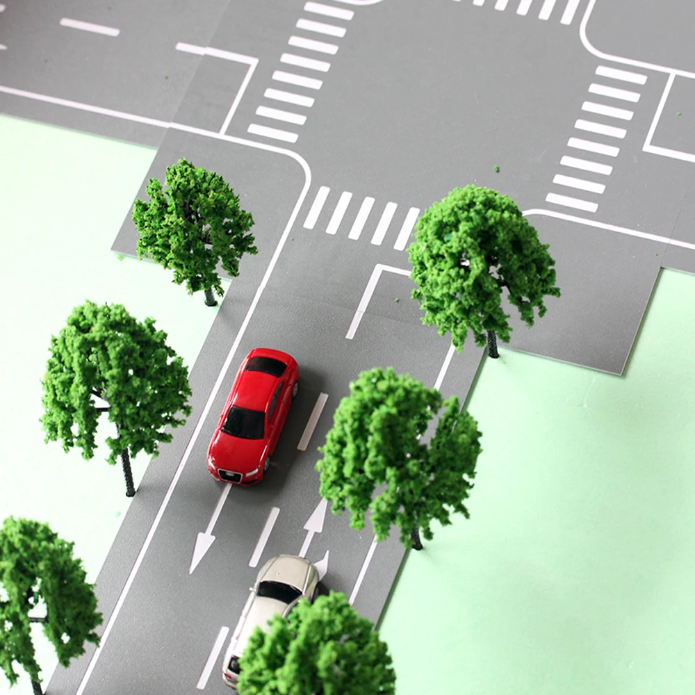 Модель дороги из АБС пластика масштаб 1/144 для строительства ландшафта|Наборы