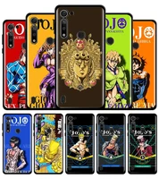phone case for moto one fusion plus g9 play g8 power lite e6s edge cover g10 g20 g30 g40 g50 g60 coque jojo bizarre adventure