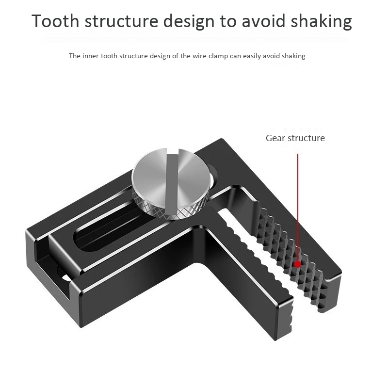 

HDMI-compatible Cable Clamp Universal Camera Cage HDMI-compatible Lock Clamp SLR Camera Accessories Quick Release Plate