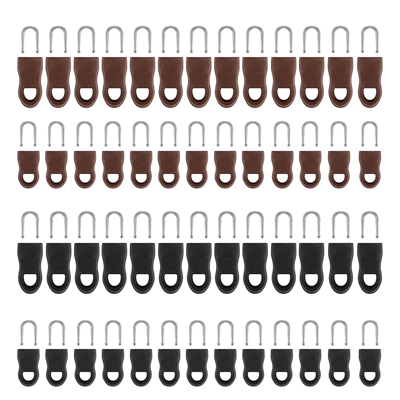 

52 шт. Универсальный Съемный Съемник на молнии, сменный Съемный зажим на молнии для багажа, куртки, рюкзака