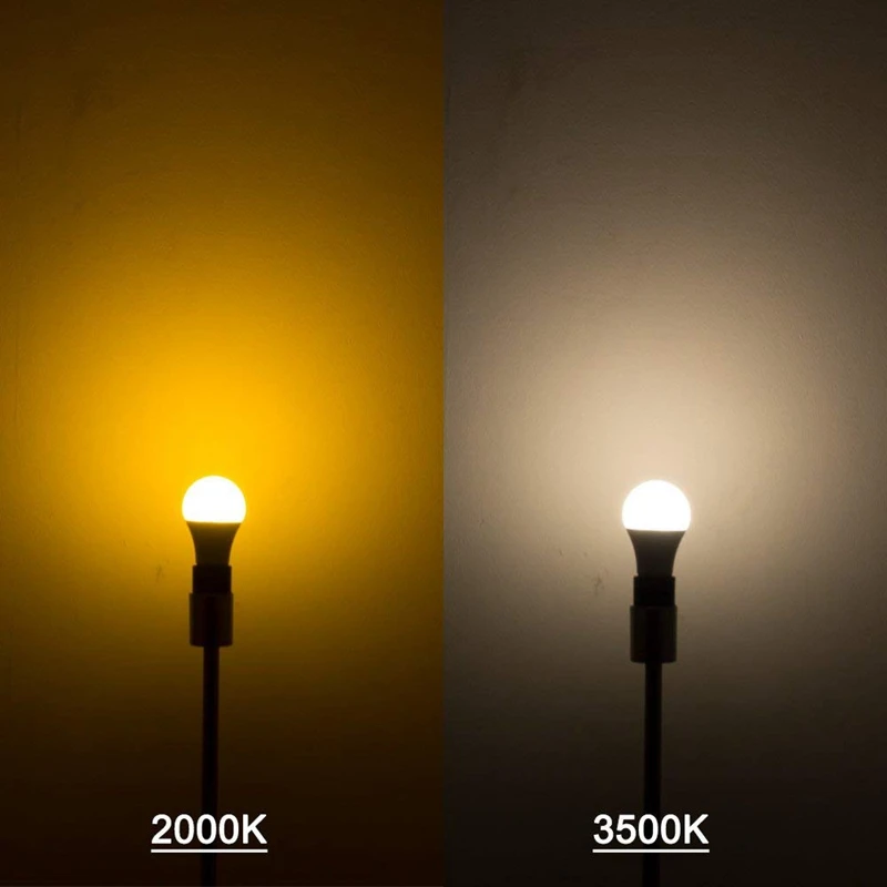 

Yellow LED Bug Light Bulb 7W, 60W Light Bulbs Equivalent, Dusk to Dawn Smart Sensor LED Bulbs, 7W E26 Yellow LED 2000k, Auto on/