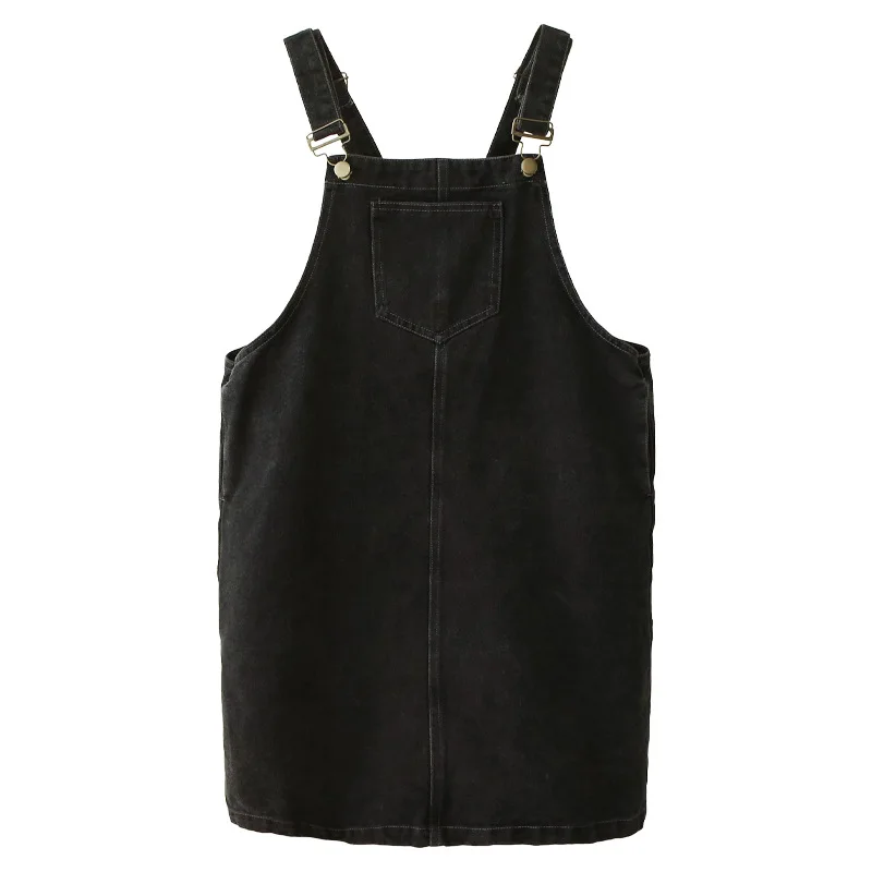 

2021 spring children's clothing girls suspender skirt new girls fashion ins children's solid color suspender skirt