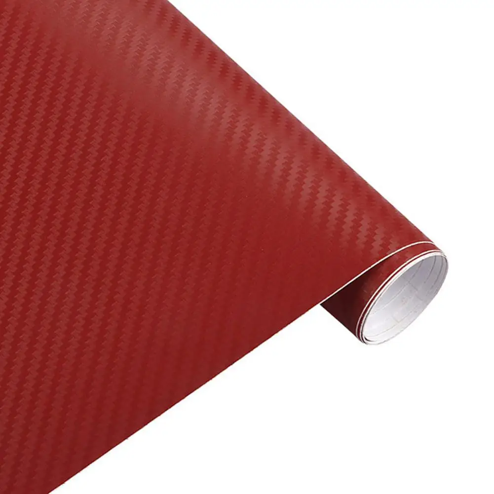 

50x127cm 3D Carbon Fiber Auto Car Body Change Color Interior Decor Film Sticker Car Internal Accessories