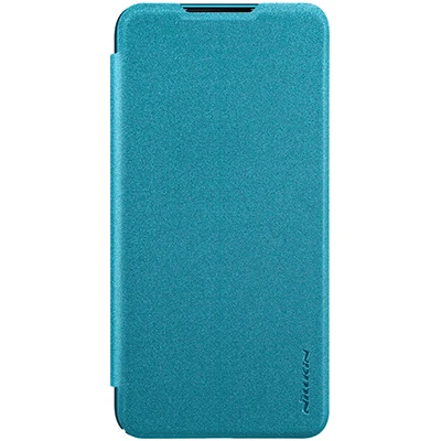 Синий Filp чехол для Xiaomi mi A3 CC9e CC9 NILLKIN блестящий супер тонкий флип-чехол pu кожаный чехол для Xiaomi mi A3 mi CC9e - Цвет: Синий