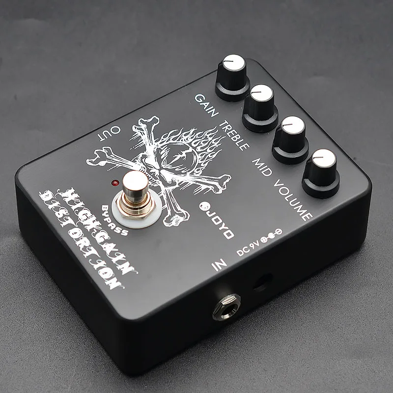 Joyo JF 04 с высоким коэффициентом усиления искажения Регулируемый Электрогитары