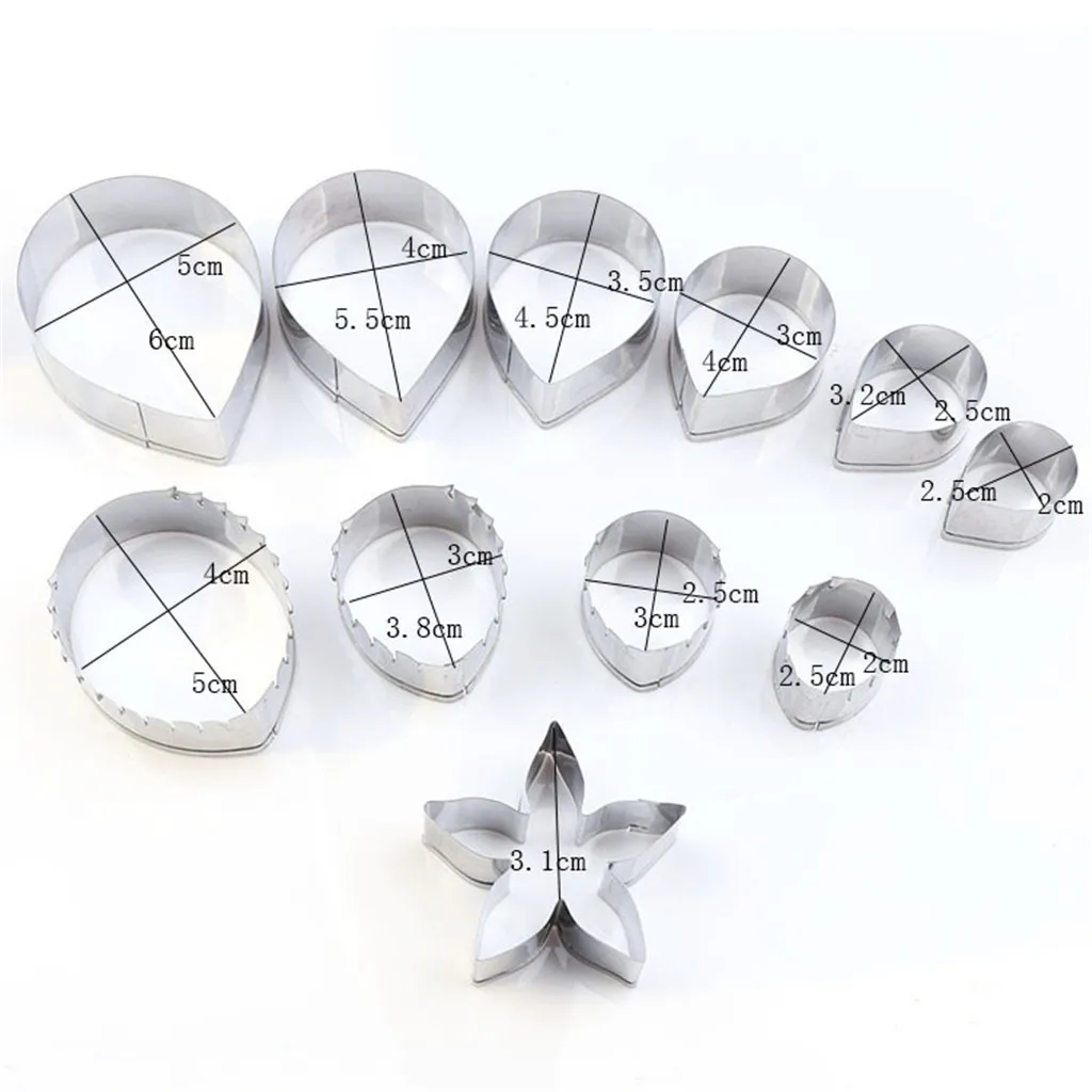 Кухонные принадлежности 11 шт. резак декоративная форма рамка для торта печенья