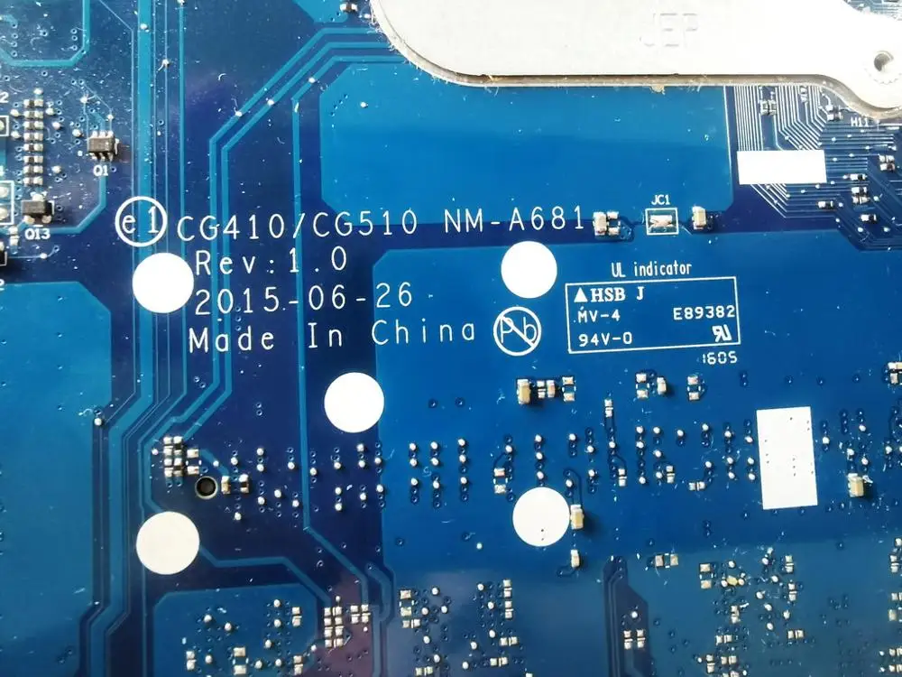 Оригинальная материнская плата для ноутбука Lenovo 100 15IBD модель I3 5005U CG410 CG510 NM A681 PN