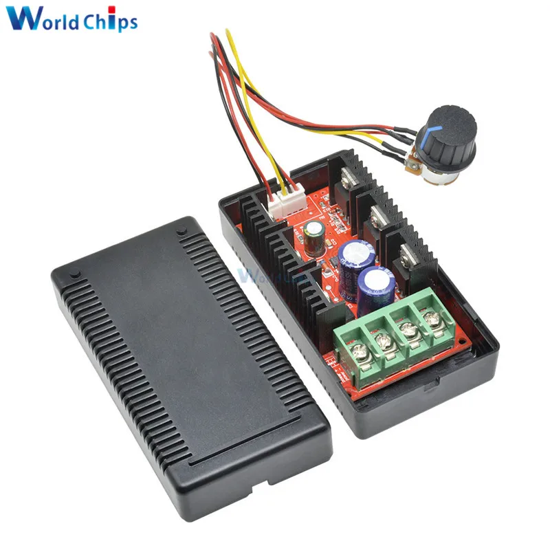 DC 12V 24V 48V 2000W макс 10-50V 40A контроллер скорости двигателя постоянного тока ШИМ HHO RC