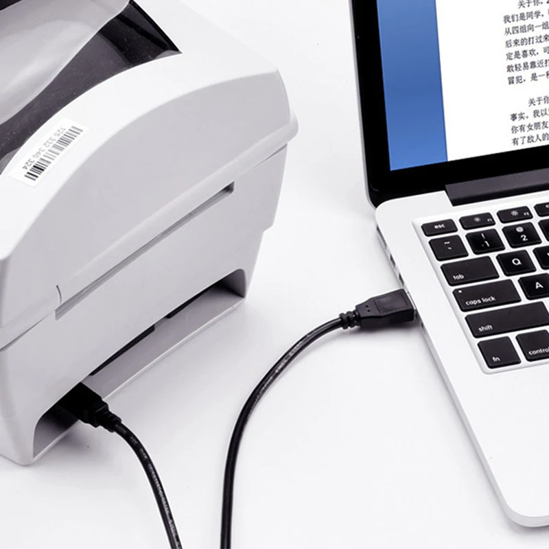 USB 2 0 кабель для принтера со штыревыми соединителями на обоих концах подключения