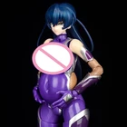 Аниме ниндзя, Аша, дзи, игава, асаги, экшн-фигурка, сексуальная девушка, стоящая позиция, одежда, фиолетовая одежда, ПВХ Коллекционная модель, кукла, игрушка