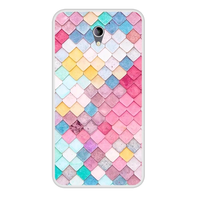 Чехол для ZTE Blade A510 мягкий силиконовый чехол из ТПУ с шикарным рисунком в наличии |