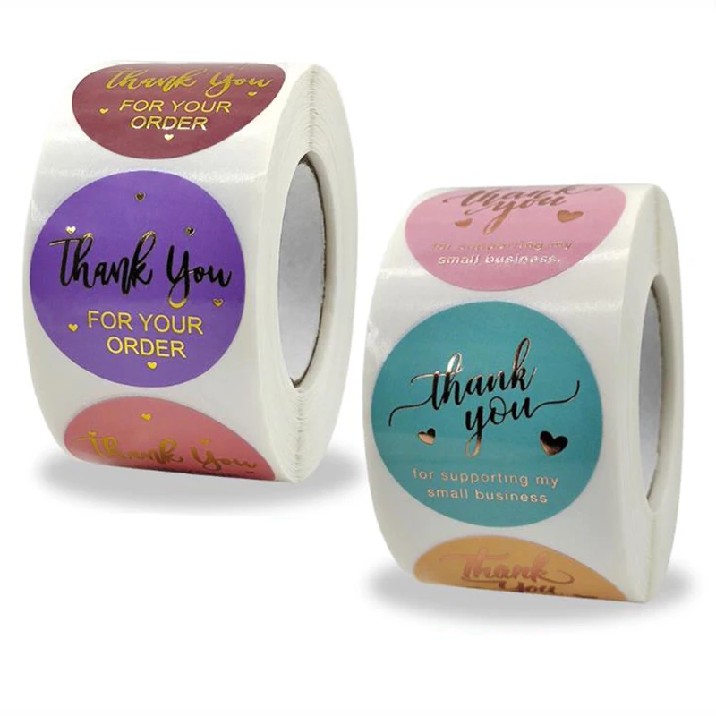 

1,5 дюймовые бронзовые этикетки, спасибо, наклейки, украшения, красочные наклейки, Стикеры для запечатывания, канцелярские принадлежности, 50 ...