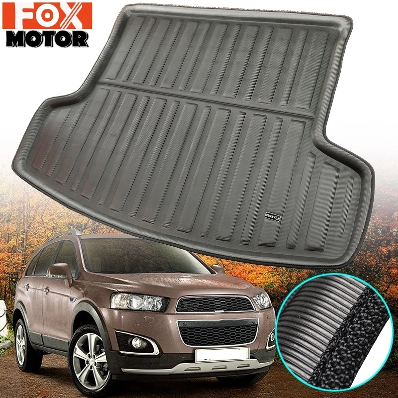 

Задний багажник Багажника Грузовой пол коврик лоток протектор для Chevrolet Holden Captiva 7 для Daewoo Winstorm 7-местный 2006 - 2017