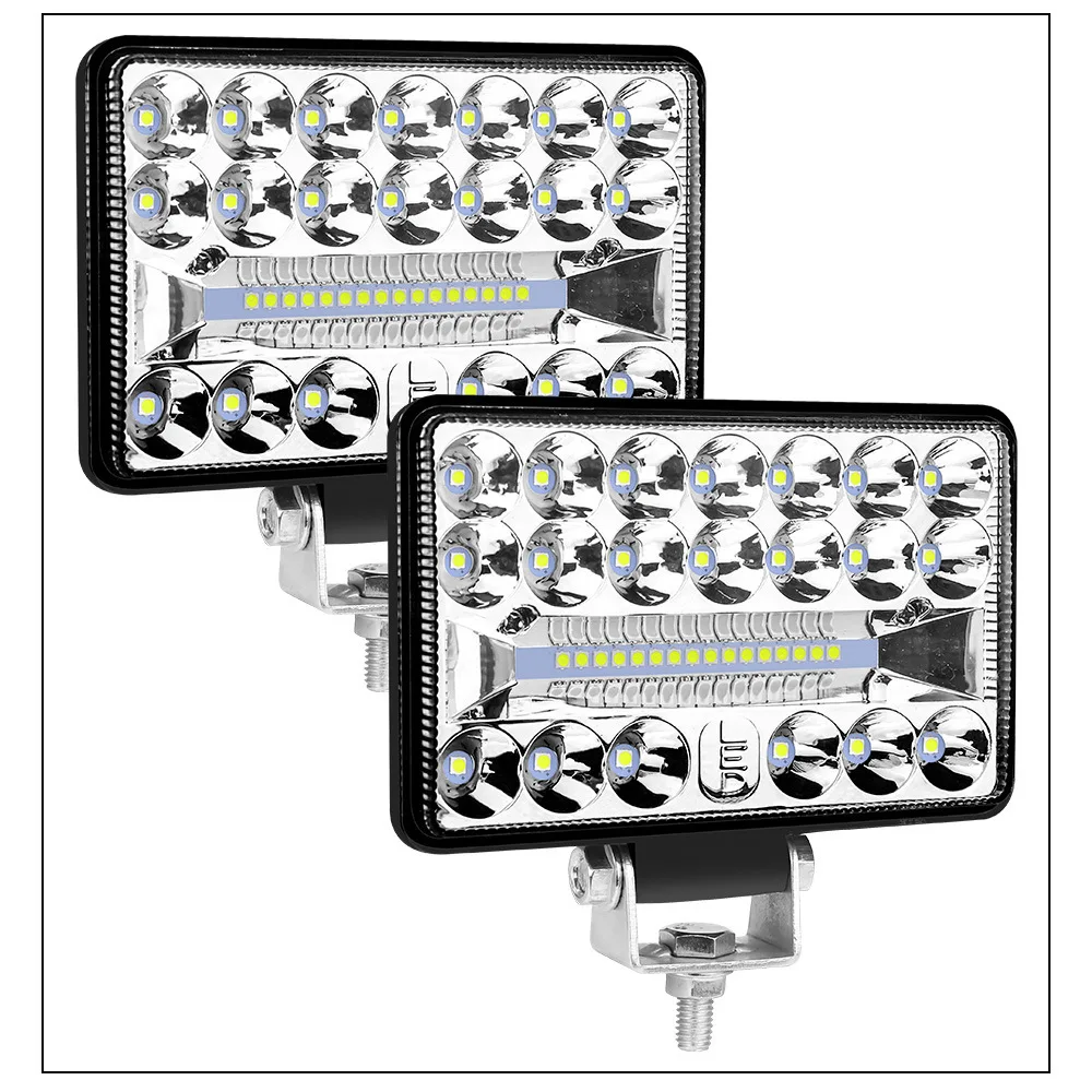 

5 Inth Car Work Light 108W Led Fog Lights Spot Beam Led Work Light Bar for Trucks ATV SUV DRL LED Spotlight Off Road Accessories