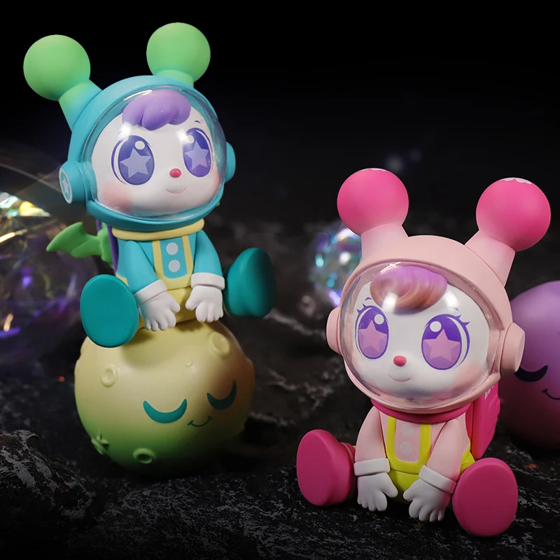 

LAMTOYS глухая коробка, случайная Мерцающая игрушка Figur, серия Moka & Mika, аниме фигурки для гостиной, спальни и т. д. (8 шт.)