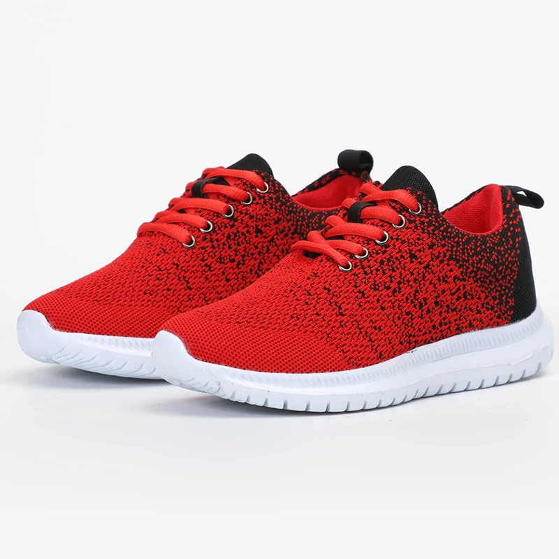 Модные кроссовки женские теннисные туфли сетчатая Ультралегкая дышащая
