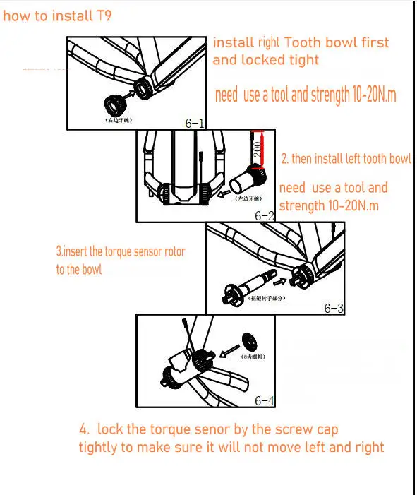 Высокий крутящий момент Сенсор BB68 120MM Стандартный Нижний кронштейн для