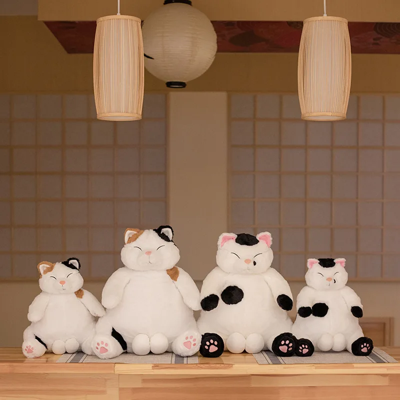 

Kawaii ленивый кот Кукла Плюшевая Игрушка милая мультяшная кошка кукла подушка для сна подарок для девочек искусственная кошка для детей