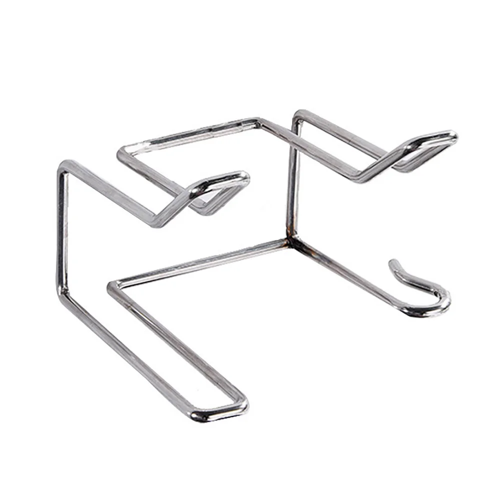 Настенный держатель из нержавеющей стали без перфорации для ванной комнаты